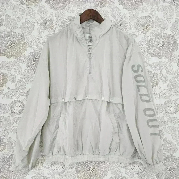 Urban Outfitters Sold out Pullover Windbreaker Rain Jacket Women's S - Picture 1 of 9